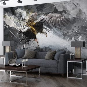 Kartal Desenli 3D Duvar Kağıdı | Duvar Kağıdı Marketi