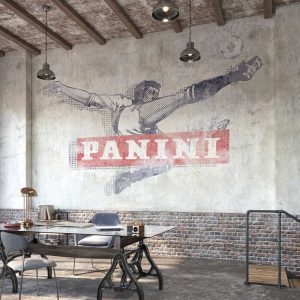 Panini Fulbolcu Figürlü Duvar Kağıdı | Duvar Kağıdı Marketi