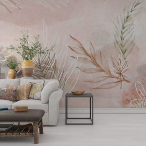 Soft Pembe Yapraklar Duvar Kağıdı