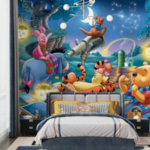 Winnie The Pooh ve Arkadaşları Piknikte Duvar Kağıdı