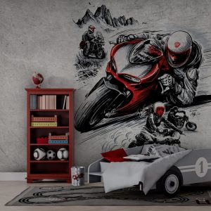 Motosiklet Yarışı Duvar Kağıdı