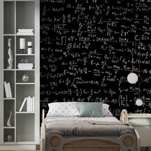 Kara Tahtada Matematik Formülleri Duvar Kağıdı