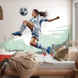 Kadın Futbol Yıldızı Duvar Kağıdı